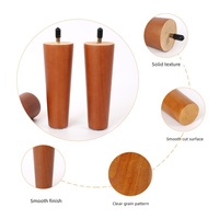 Schraubbare Holzfüße für TV-Schrank, Sofa, Schreibtisch, Bett, Möbel, Couchtisch