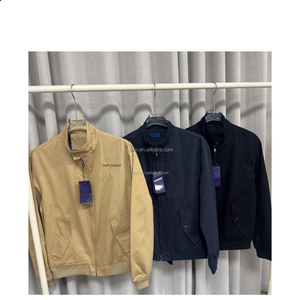 26 Nouvelles vestes pour hommes RL Horse, même style et marque, avec logo brodé, col montant Old Cadre, décontractées et polyvalentes, pour le travail - Product Image 3