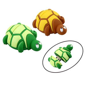 Usb Stick dibujos animados de animales tortuga Pendrive Usb Flash Drive 2GB 4GB 8GB 16GB 32GB 16GB GB 64GB Pen Drive - Product Image 3