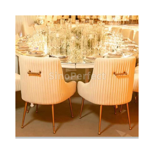 OEM Stackable <b>Cheap</b> Stainless Steel Wedding Furniture and Furnishings Stainsteels <b>Chair</b> for Events - Product Image 1