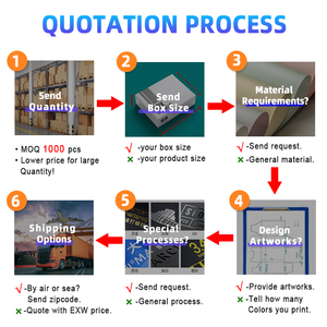 Kraft Boxes Tear Open Zipper Tear Strip Mailer Packaging Shipping <strong>Box</strong> Tear Strip Boxes - Product Image 6