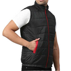 Chaleco Formal de Primavera para Hombre, Talla Grande, Cuello en V, Acolchado, Impermeable, con 5 Bolsillos, Transpirable - Product Image 4