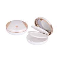 H0414 Boîtier vide en plastique pour coussin de teint BB, poudre compacte et maquillage, avec miroir, couleur nude, Prix