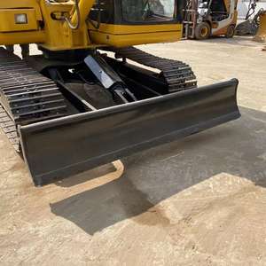 Mini pelle sur chenilles Komatsu PC60 d'occasion de haute qualité 6 tonnes avec moteur d'origine Kawasaki Enerpac vannes hydrauliques vente Shanghai - Product Image 3