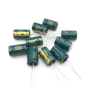 Condensador electrolitico <span class=keywords><strong>de</strong></span> <span class=keywords><strong>aluminio</strong></span>, 1uf, 50V, 4x7mm/4x5mm/5x11mm - Product Image 1