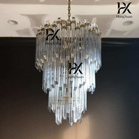Luminaires suspendus ronds de style américain, dorés, luxueux, pour salon, salle à manger, maison moderne