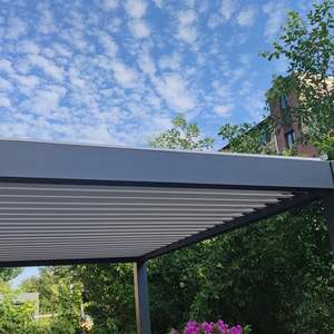 Nouveaux produits Pergola en aluminium pour extérieur <span class=keywords><strong>6X3</strong></span> Toit de pergola en aluminium Isolation professionnelle Motorisée Pergolas en aluminium pour amoureux - Product Image 3