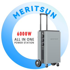 Meritsun Portable Power Station 3000W <b>Solar</b> <b>System</b> Energy Storage Battery Outdoor Camping Fast Charging Banks MSP-6000 Outdoor P - Product Image 1