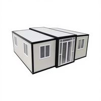 Maison en conteneur en acier industriel pour entrepôt/atelier, utilisation en exposition avec des unités d'échantillons personnalisées