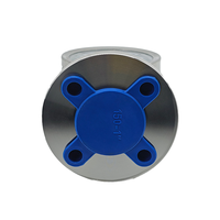 YNTP-100BMF Stainless Steel Shock Resistant Diaphragm Pressure Gauge Flange Manometer 4'' for Water Treatment System
