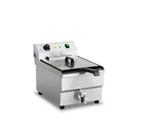 Commercial Electric Deep Fat Fryer Cold Zone 16L 6000W 400V - German Quality | CE Certified | Market Leading Price