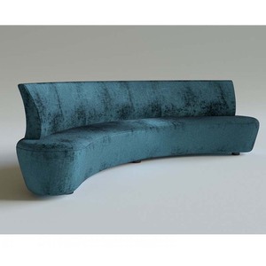 Venta al por mayor de <span class=keywords><strong>la</strong></span> fábrica personalizar bar sofá forma <span class=keywords><strong>redonda</strong></span> cabina de medio círculo muebles de <span class=keywords><strong>restaurante</strong></span> - Product Image 5