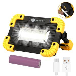 Portable Shockproof <b>LED</b> <b>Work</b> Lamp Super Bright <b>Rechargeable</b> Outdoor Garage Construction <b>Light</b> - Product Image 3