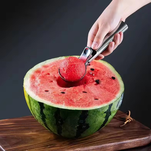 الأكثر مبيعاً للصيف معلقة معدنية من الفولاذ المقاوم للصدأ لتحضير الكرات المايوه والفاكهة والبطيخ - Product Image 3