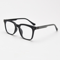 Lunettes de vue anti-lumière bleue unisexe, style chrome, géométriques contemporaines, roses, monture intégrale, légères, durables, pour toutes les formes de visage, usage quotidien
