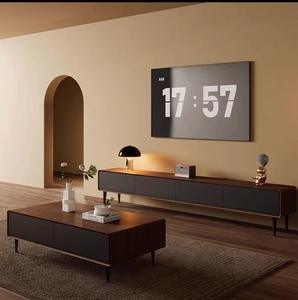 Meuble TV en bois de haute qualité pour appartement, hôtel, salon, meuble de rangement - Product Image 3