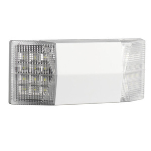ไฟฉุกเฉิน LED 2 X 8W แสงสีขาวแบบสองหัว AC 85-265V สำหรับใช้กับป้ายทางออก - Product Image 2