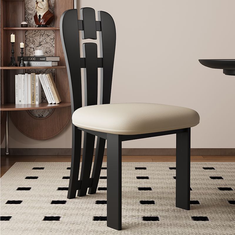 Cuir microfibre noir et kaki clair