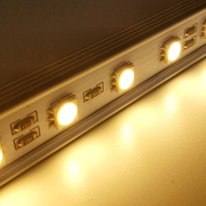 Bán buôn giá rẻ SMD 5050 24V 60LEDs/M CRI 80 LED dải cứng thanh ánh sáng cho kệ/tủ quần áo/Tủ rượu - Product Image 2