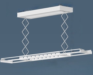 Invisible embedded hidden lifting balcony telescopic clothesline pole electric clothesline rack - Product Image 2