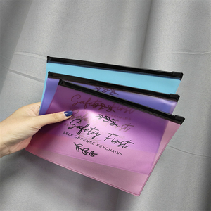 Bijoux en PVC sac en plastique givré avec <span class=keywords><strong>fermeture</strong></span> à glissière coulissante sac en poly à <span class=keywords><strong>fermeture</strong></span> à glissière givrée avec votre logo-<span class=keywords><strong>acheter</strong></span> <span class=keywords><strong>fermeture</strong></span> à glissière - Product Image 3