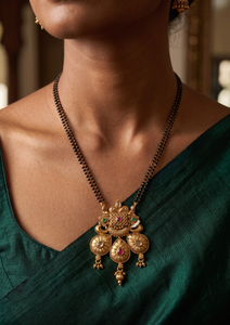 High Quality Gold Plated Long Necklace Made from Copper and Brass Fashion Jewelry for Women Wedding Party Festival Daily Wear - Product Image 3
