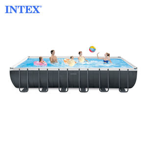 <span class=keywords><strong>Piscina</strong></span> <span class=keywords><strong>Rectangular</strong></span> <span class=keywords><strong>INTEX</strong></span> 26374 ULTRA XTR, <span class=keywords><strong>Piscina</strong></span> Elevada con Estructura Metálica y Soporte de Tubos para Varias Personas - Product Image 6