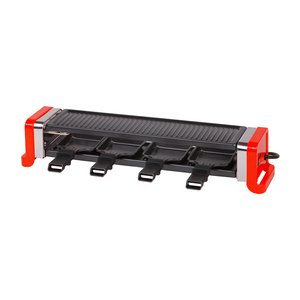 Nouveau grill à <span class=keywords><strong>raclette</strong></span> électrique portable avec plaque en fer antiadhésive <span class=keywords><strong>pour</strong></span> un usage domestique - Product Image 1