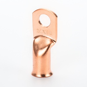 Terminales de Batería AWG y Anillo de 3/8 con Conectores Eléctricos Ojales de Cobre <span class=keywords><strong>para</strong></span> Extremos de Cable de Batería de Vehículo - Product Image 1