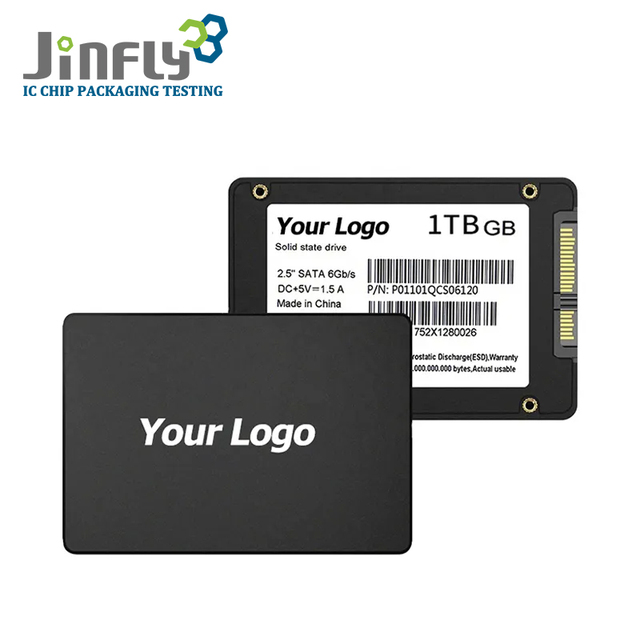 JINFLY 128GB 1TB Internal SATA 3.0 SSD 2.5" Desktop 450-550MB/s Read/Write Speed CE/FCC/RoHS Certified Metal Plastic Shell
