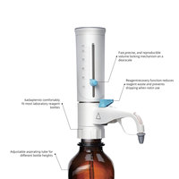 Distributeur à bouche de bouteille, distributeur de type manchon de laboratoire, dispositif d'addition de liquide quantitatif réglable
