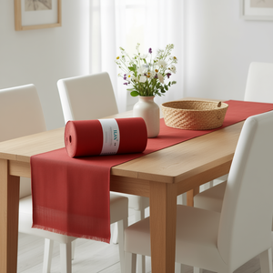 Tessuto di Iuta Rosso Ilan 80x100 Cm, Accessorio per Arredamento Casa - Product Image 3