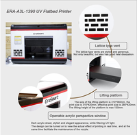 Printer UV Flatbed EraSmart Credit Card A3 untuk Cetak Digital pada Casing iPhone, Pakaian, dan Lainnya dengan Teknologi Inkjet LED A3
