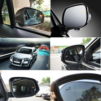Système BSD BSM universel pour voiture avec détecteur d'angle mort à micro-ondes, portée de détection de 15 m