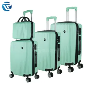 ABS de fabricação de fábrica para bagagem 14/20/24/28 4 peças, mala universal para carrinho de viagem, carrinho com rodas, conjuntos de malas para bagagem