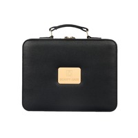 Trousse de Maquillage Personnalisable en PU 20-35L, Design Élégant, Poignée Souple, Fermeture Éclair, Polyvalente, Portable, Professionnelle pour le Nail Art