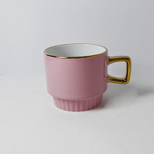 Tazza in Ceramica Bicolore Colorata Best Seller, Tazza in Porcellana con Stampa Serigrafica e Finitura Elettroplaccata - Product Image 3