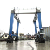 500T 200t 100T 40T Marine Bateau Palan Grue Voyage Ascenseur Bateau Levage Grue Navire Déchargement Yacht Ascenseur Bateau Grue