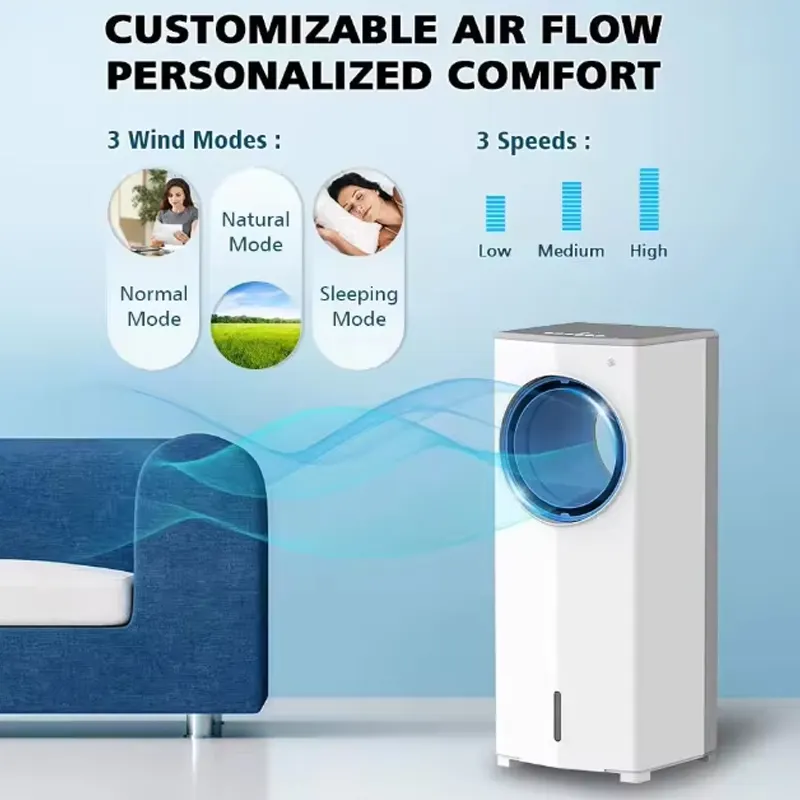 Air Cooler Portable Air Conditioner Small Personal Air Cooler Customized Box