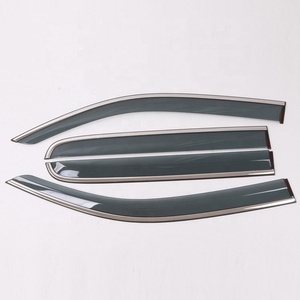 4 deflectores de ventana, protectores de lluvia y viento lateral, visores de ventilación 2022 2020 para Great Wall Poer Cannon - Product Image 3