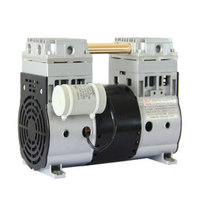 Compresseur d'air rotatif sans huile refroidi par air LFPROTEK, réservoir 300W AC220V, débit d'air 70L/min, pression 0.25Mpa, 55dB, usage industriel général