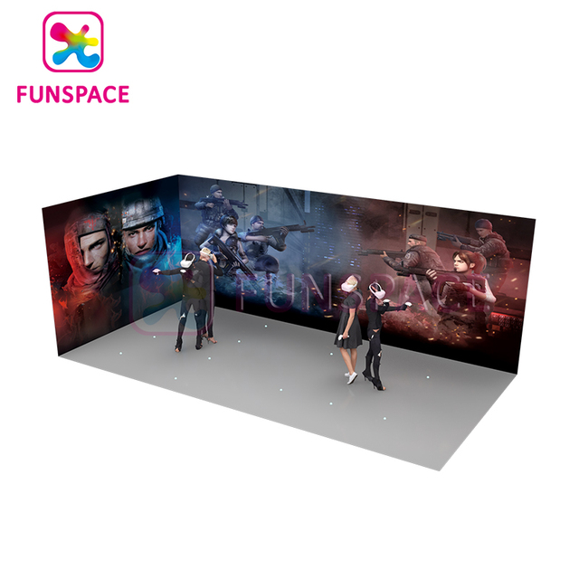 Vr Theme Park Arena Gaming Machine 9D Vr Shooting Simulator Game Virtual Reality Escape Room