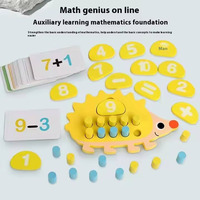 Tablero de Cálculo Digital, Juego de Operaciones Matemáticas para Niños, Educación Temprana, Entrenamiento de Pensamiento Lógico, Juguetes Auxiliares