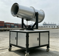 Canon à brouillard haute performance 100m pour le contrôle de la poussière sur les pistes aéroportuaires