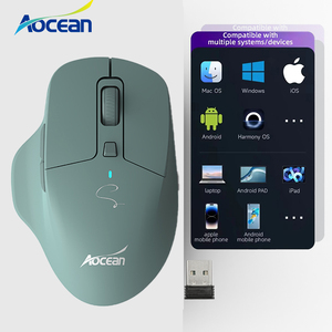 Şarj Edilebilir Bluetooth Kablosuz <span class=keywords><strong>Mouse</strong></span>, 2.4GHz USB RGB 1600DPI OEM Sessiz <span class=keywords><strong>Mouse</strong></span>, Bilgisayar, Laptop, Tablet PC <span class=keywords><strong>Mouse</strong></span>, Oyun <span class=keywords><strong>Mouse</strong></span>'u - Product Image 1