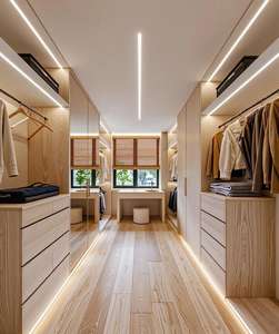 Offerta Speciale <span class=keywords><strong>Armadio</strong></span> Guardaroba Personalizzato in MDF Ultimo Modello per Soggiorno e Camera da Letto Design Moderno - Product Image 4