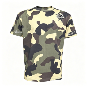 Camisetas Tácticas de Manga Corta para Hombre, Camuflaje Verde Desierto, al por Mayor - Product Image 1