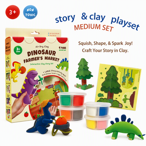 Argile <span class=keywords><strong>à</strong></span> séchage <span class=keywords><strong>à</strong></span> l'air libre sûre pour activités éducatives DIY <span class=keywords><strong>en</strong></span> usine, surprise d'anniversaire, avec château de princesse fantastique - Product Image 2