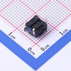 TSG001A04326A Tactile Switch Through hole Component (THT) Switch Round Button 2.6N Through Hole 6.15mm - Product Image 2