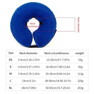 Özelleştirilmiş toptan Pet koruyucu koni yumuşak PVC kurtarma yaka köpekler ve kediler için şişme köpek koni yaka ayarlanabilir - Product Image 6